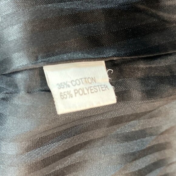 Giorgio Armani Women's Black Button Up Jacket Coat Sz S - Picture 9 of 12